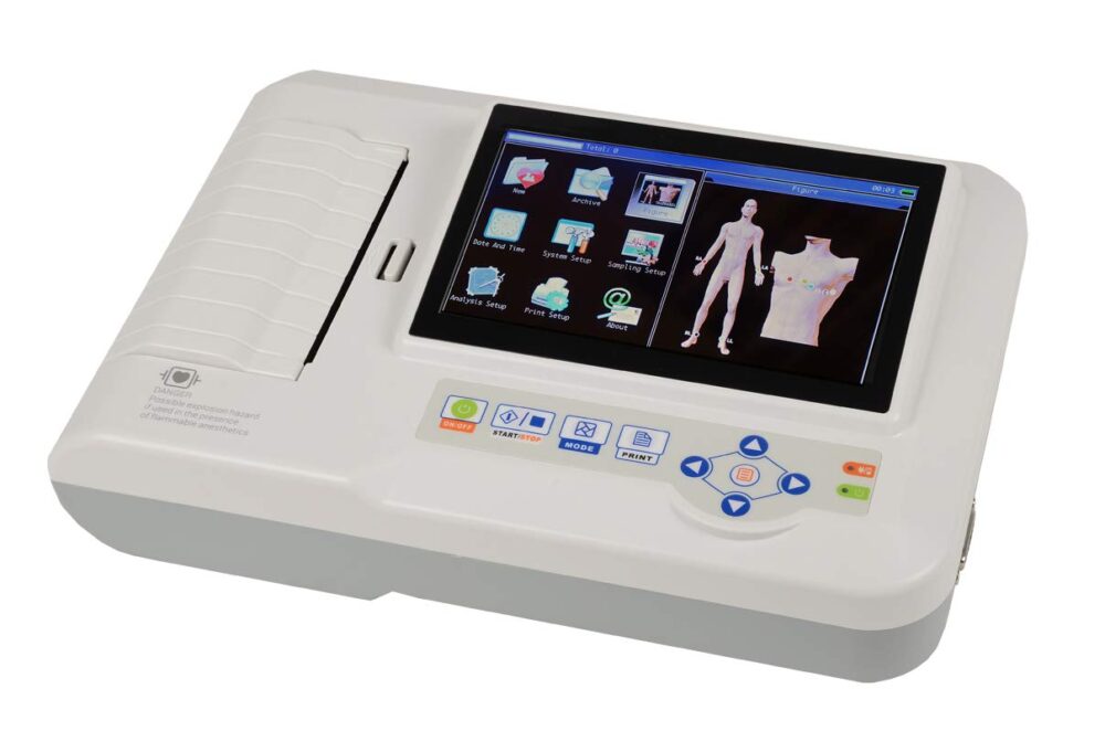 6 Lead ECG Machine - Image 2